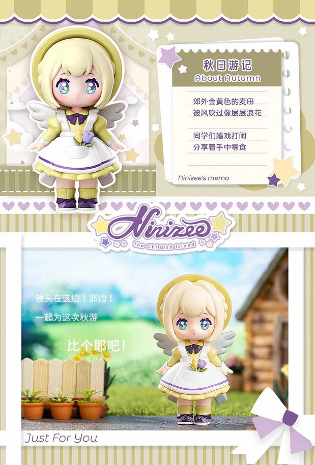 SIMONTOYS Ninizee The Childish Island Series Mystery Box Vinyl