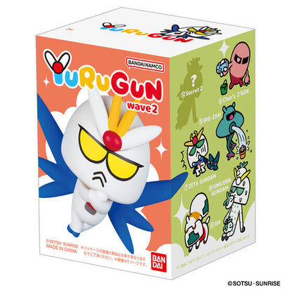 BANDAI NAMCO Mobile Suit Gundam Yurugun Blind Box Gundam Wave 2 Box