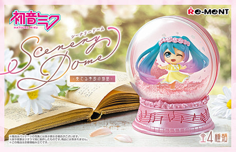 Re-Ment Hatsune Miku Scenery Dome Story of the Seasons Series