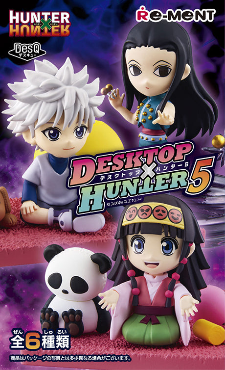 Re-Ment HUNTER X HUNTER DesQ DESKTOP HUNTER 5 Blind Box Collection