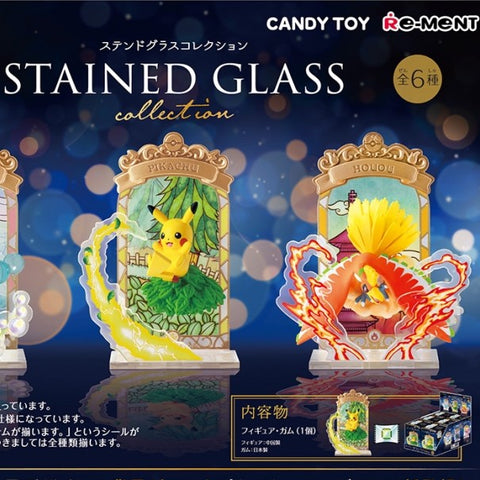 Re-Ment Pokémon Stained Glass Collection Series