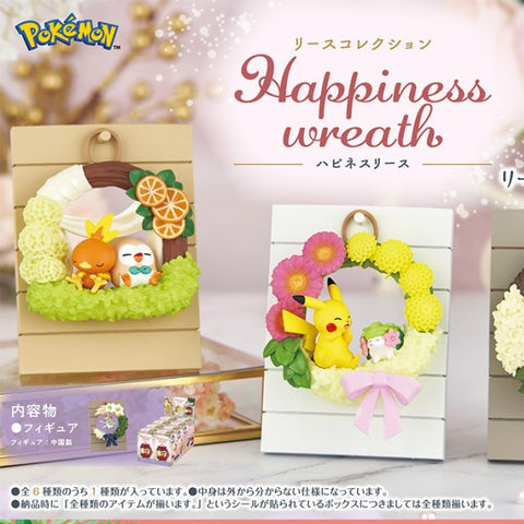 Re-Ment Pokémon Wreath Collection Happiness Wreath Series