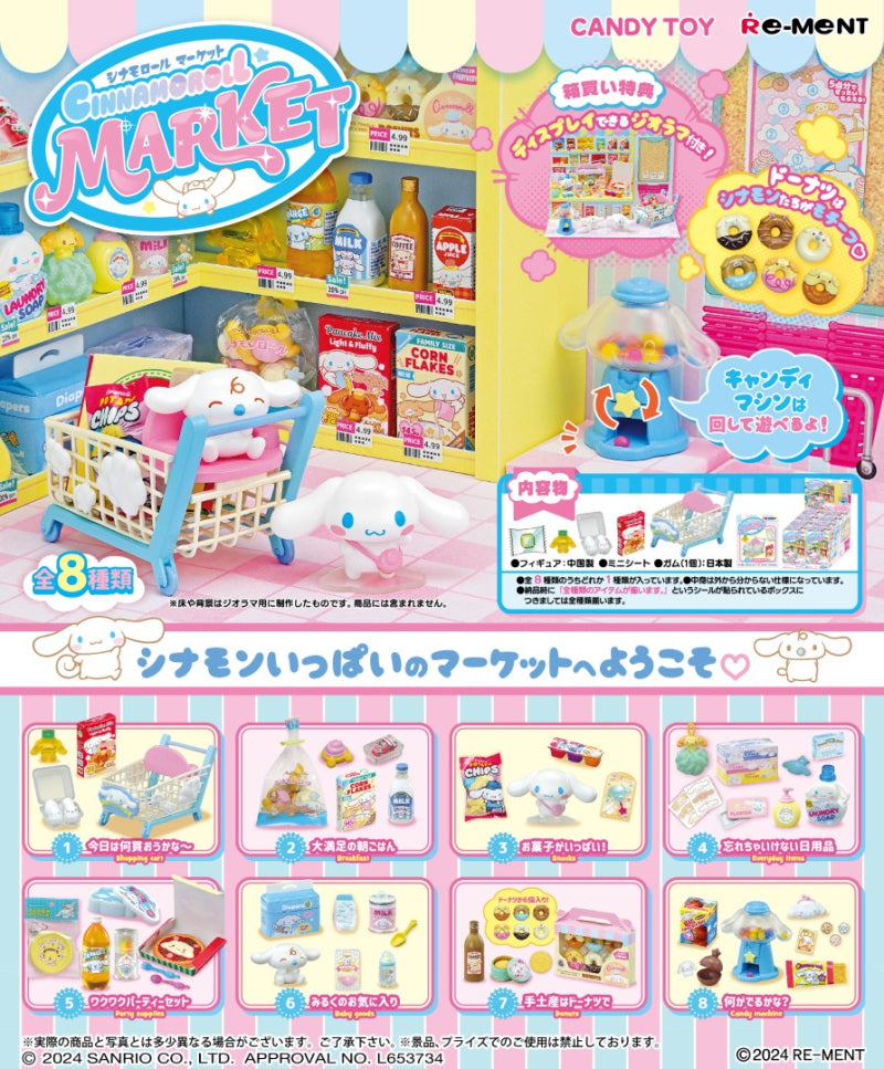 Re-Ment Cinnamoroll Market 
