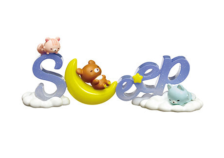 Re-Ment Rilakkuma Words Series