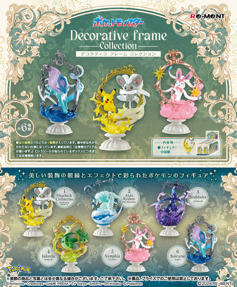 Re-Ment Pokémon Decorative Frame Collection Blind Box Series