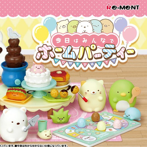 Re-Ment Sumikkogurashi Today Is A Home Party With Everyone Series