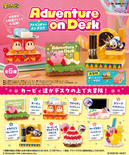 Re-Ment Kirby's Adventure on Desk