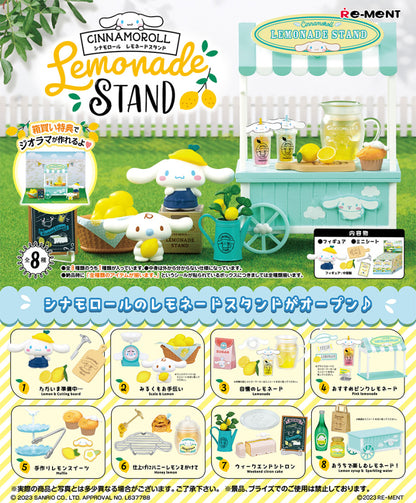 Re-Ment Cinnamoroll Lemonade Stand Series