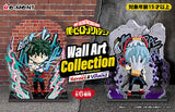 Re-Ment My Hero Academia Wall Art Collection Heroes & Villains Series