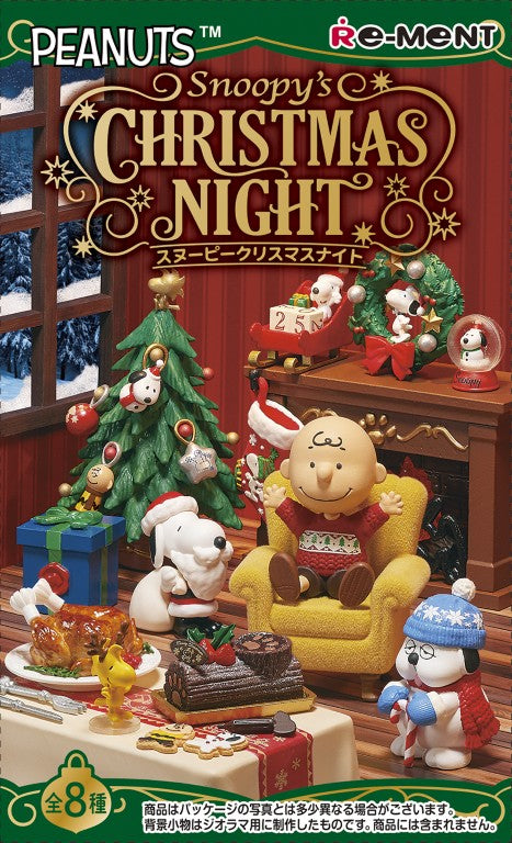 Re-Ment Peanuts Snoopy's Christmas Night Collection