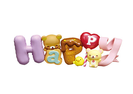 Re-Ment Rilakkuma Words Series