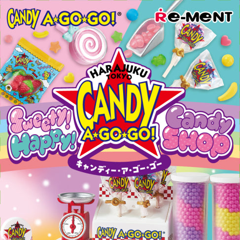 Re-Ment Sweety! Happy! Candy SHOP CANDY A☆GO☆GO! Series