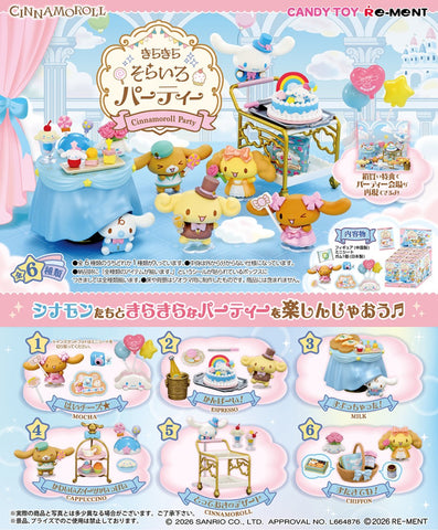 Re-Ment Cinnamoroll Sparkling Sky Party