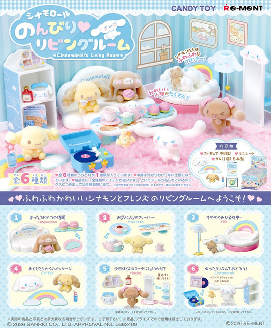 Re-Ment Cinnamoroll's Living Room