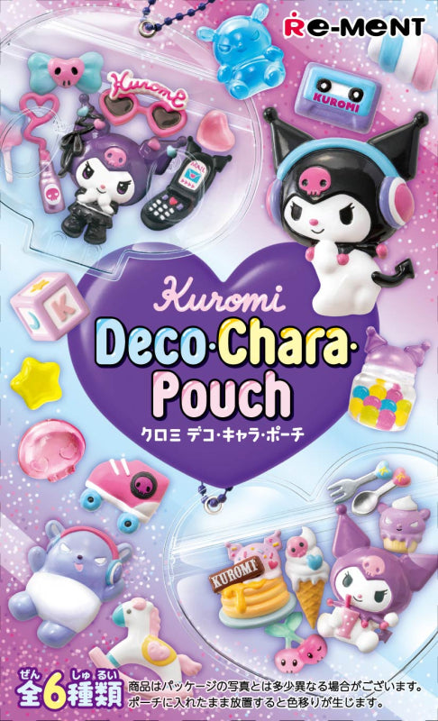 Re-Ment Kuromi Deco Chara Pouch