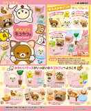 Re-ment Rilakkuma Relaxing Cat Cafe Blind Box Collection.