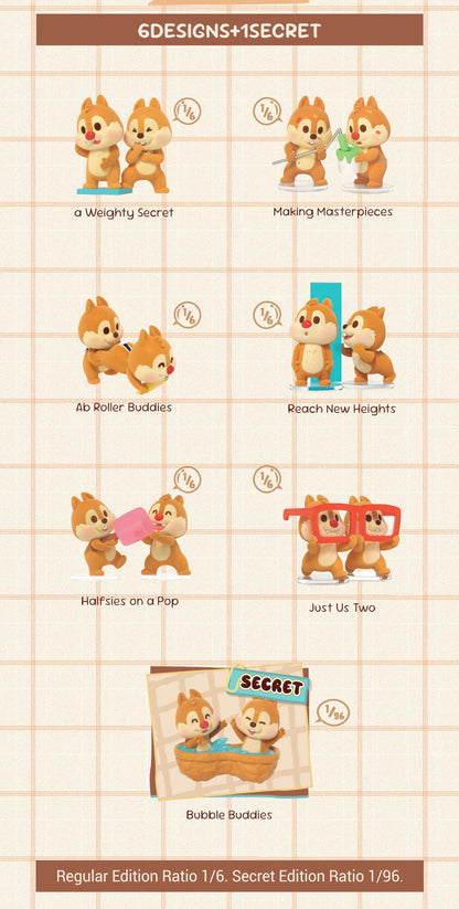 52TOYS Chip 'n' Dale Cuddle Crew Series