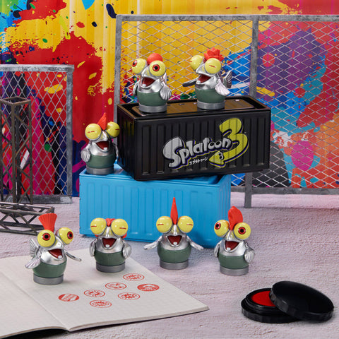 Bandai Splatoon 3 Smallfry Figure Stamp Series