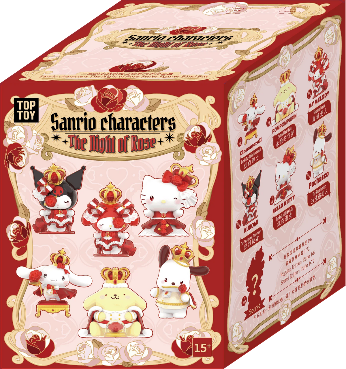 TOPTOY Sanrio Characters The Night of Rose Series 