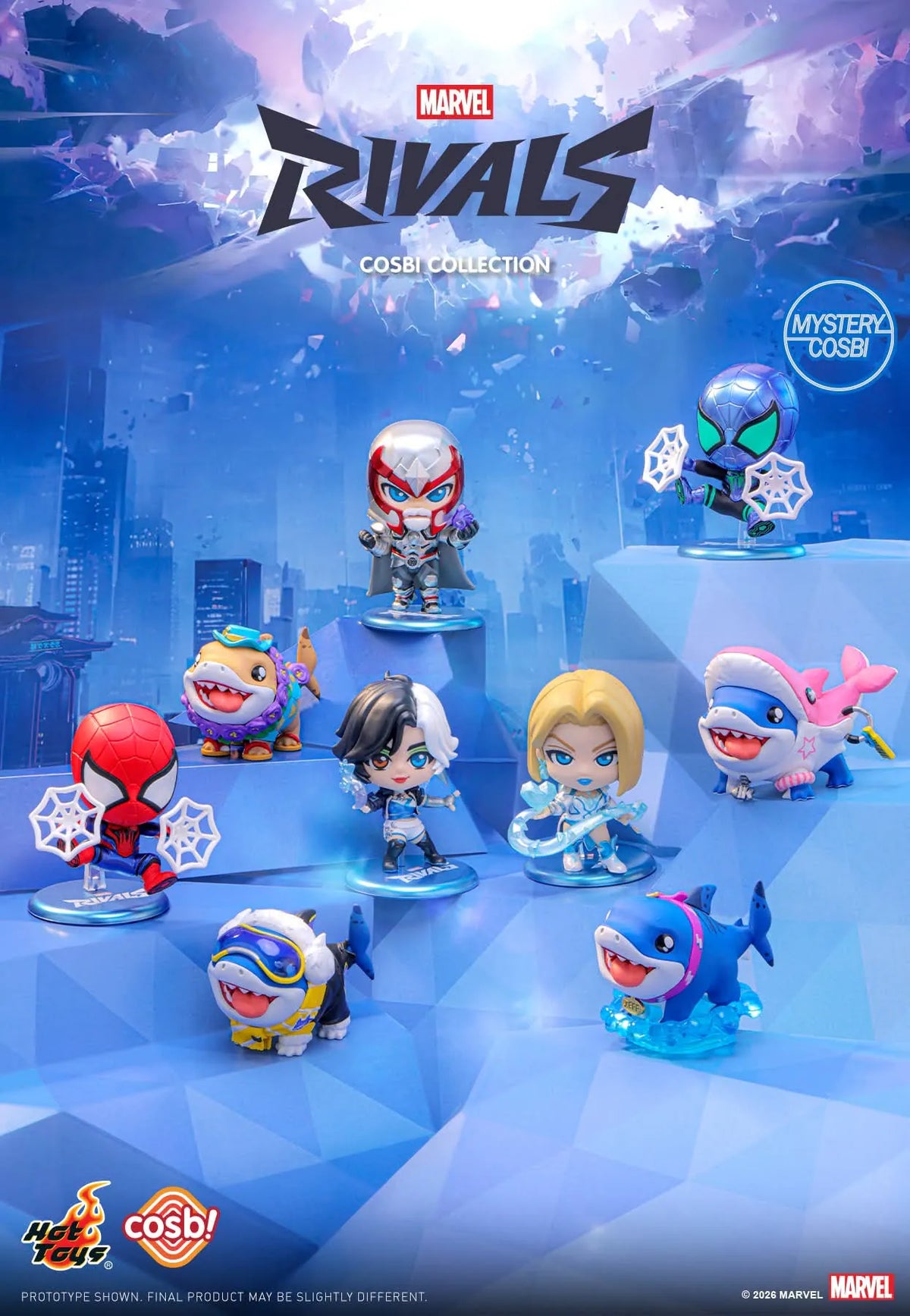 Hot Toys Marvel Rivals Series Cosbi Collection Blind Box