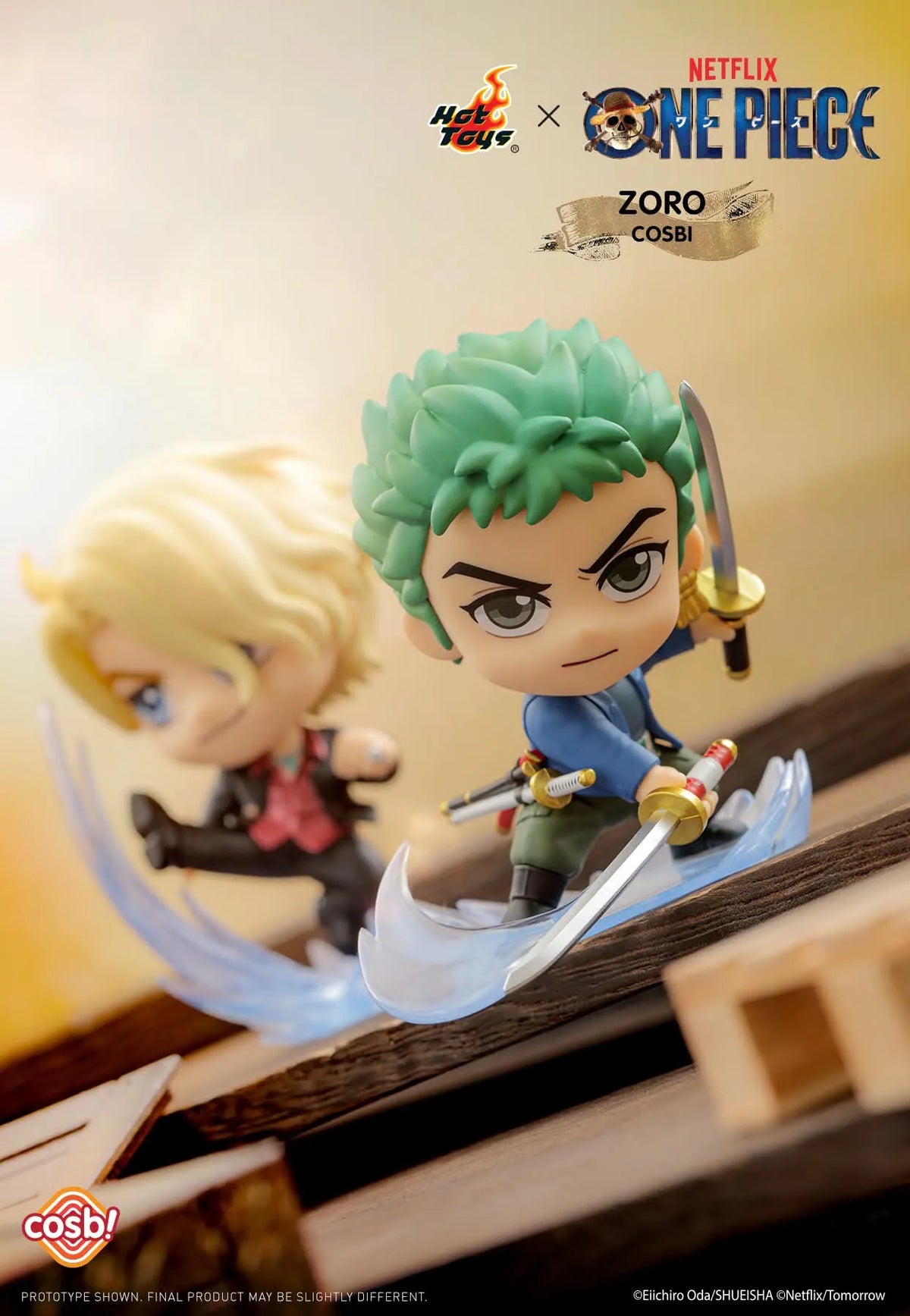 Hot Toys Netflix One Piece Series Cosbi Collection Figurine Blind Box