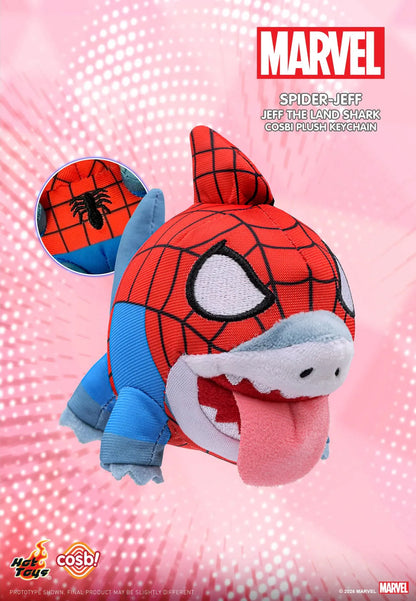 Marvel Rivals Jeff The Land Shark Plush Keychain Collection