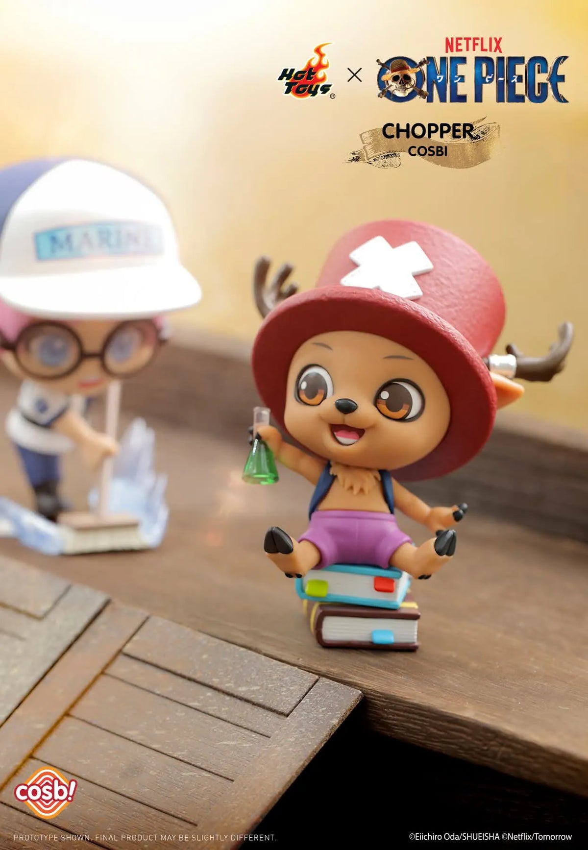 Hot Toys Netflix One Piece Series Cosbi Collection Figurine Blind Box