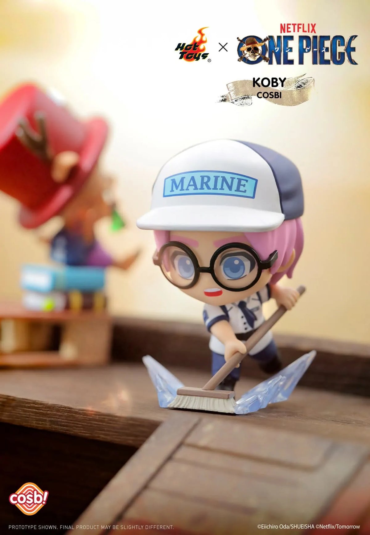 Hot Toys Netflix One Piece Series Cosbi Collection Figurine Blind Box