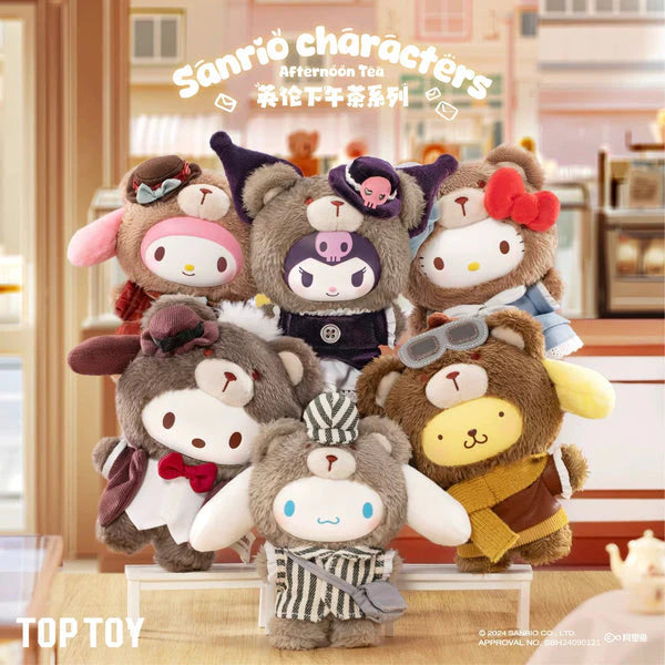 TOP TOY Sanrio Characters Afternoon Tea Plush Blind Box