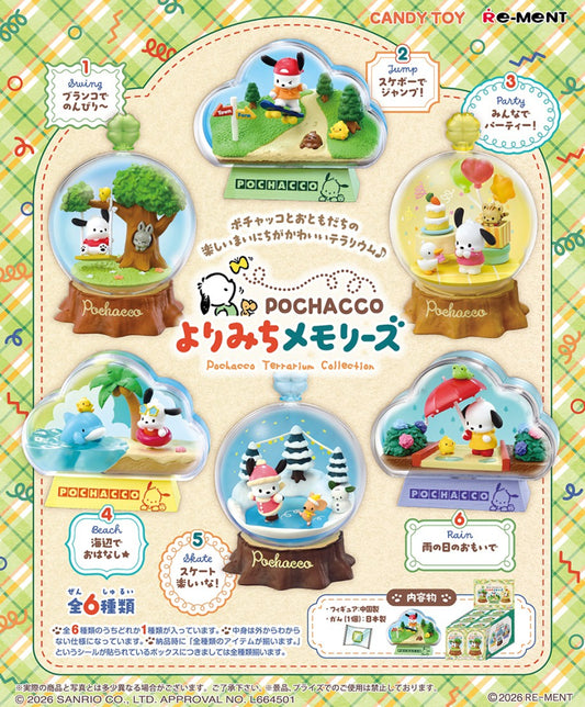 Re-Ment Pochacco Terrarium Collection Detour Memories