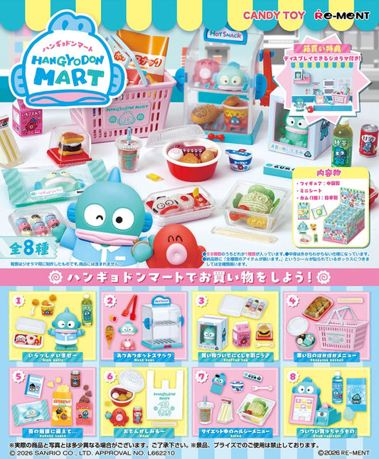Re-ment Hangyodon Mart