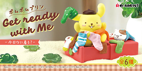 Re-Ment Pompompurin Get ready with Me