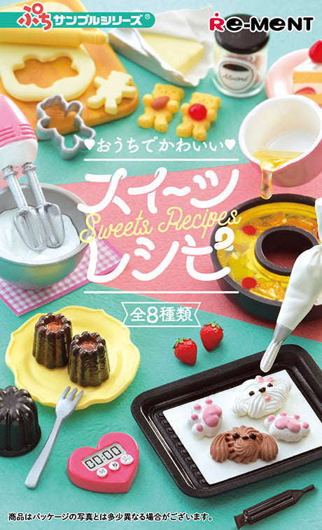 Re-Ment Sweets recipes petite series