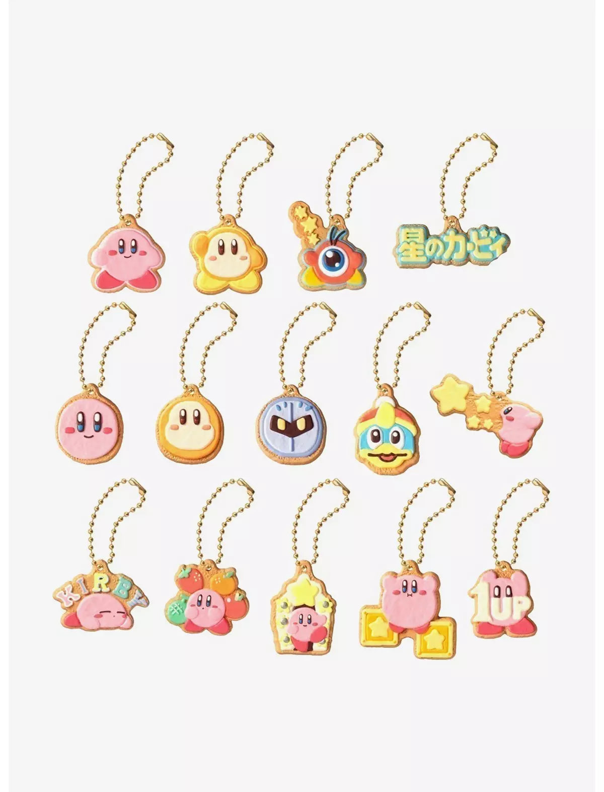 Bandai Kirby Cookie Charmcot Keychain Collection
