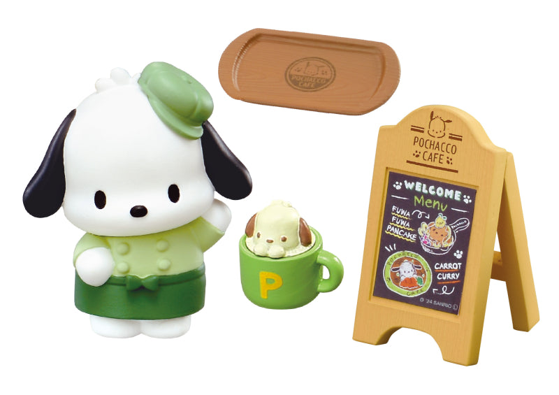 Re-Ment Pochacco Cafe Sanrio Japan Blind Box Kids Toy Miniature