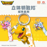 LDCX Digimon Adventure 3D Keychain Series Blind Box
