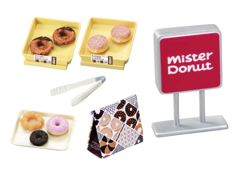 Re-Ment Happiness Mister Donut Collection