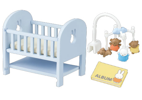 Re-Ment Miffy Baby Room Miniature Furniture series blind box collection.
