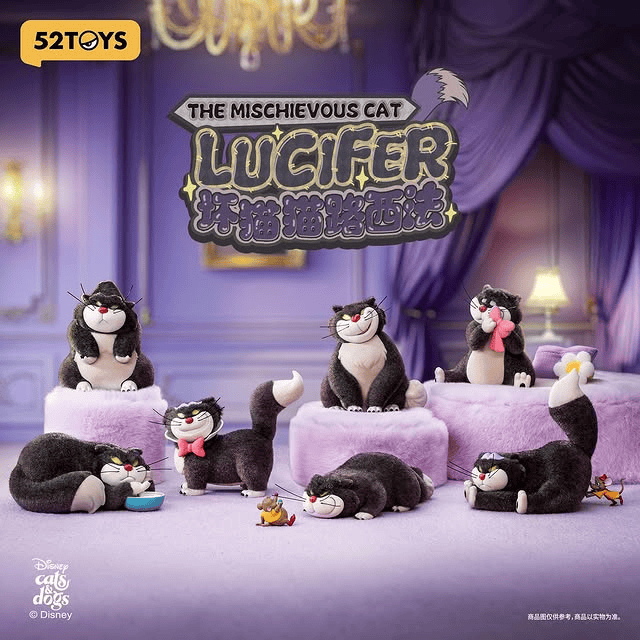 52TOYS Disney Cats & Dogs The Mischievous Cat Lucifer