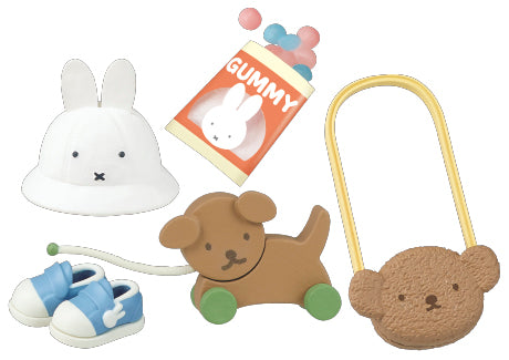 Re-Ment Miffy Baby Room Miniature Furniture series blind box collection.
