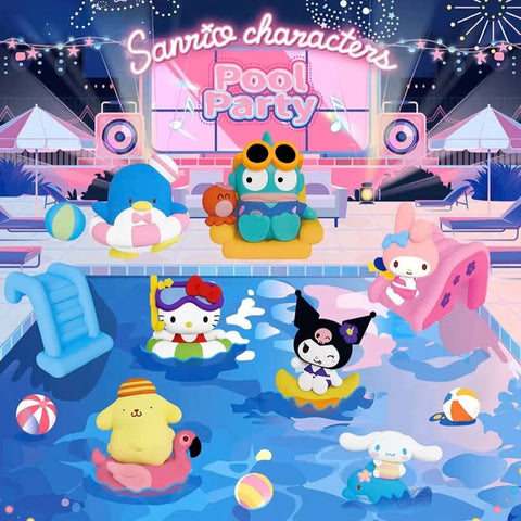 LIOH TOY Sanrio Characters Pool Party Series