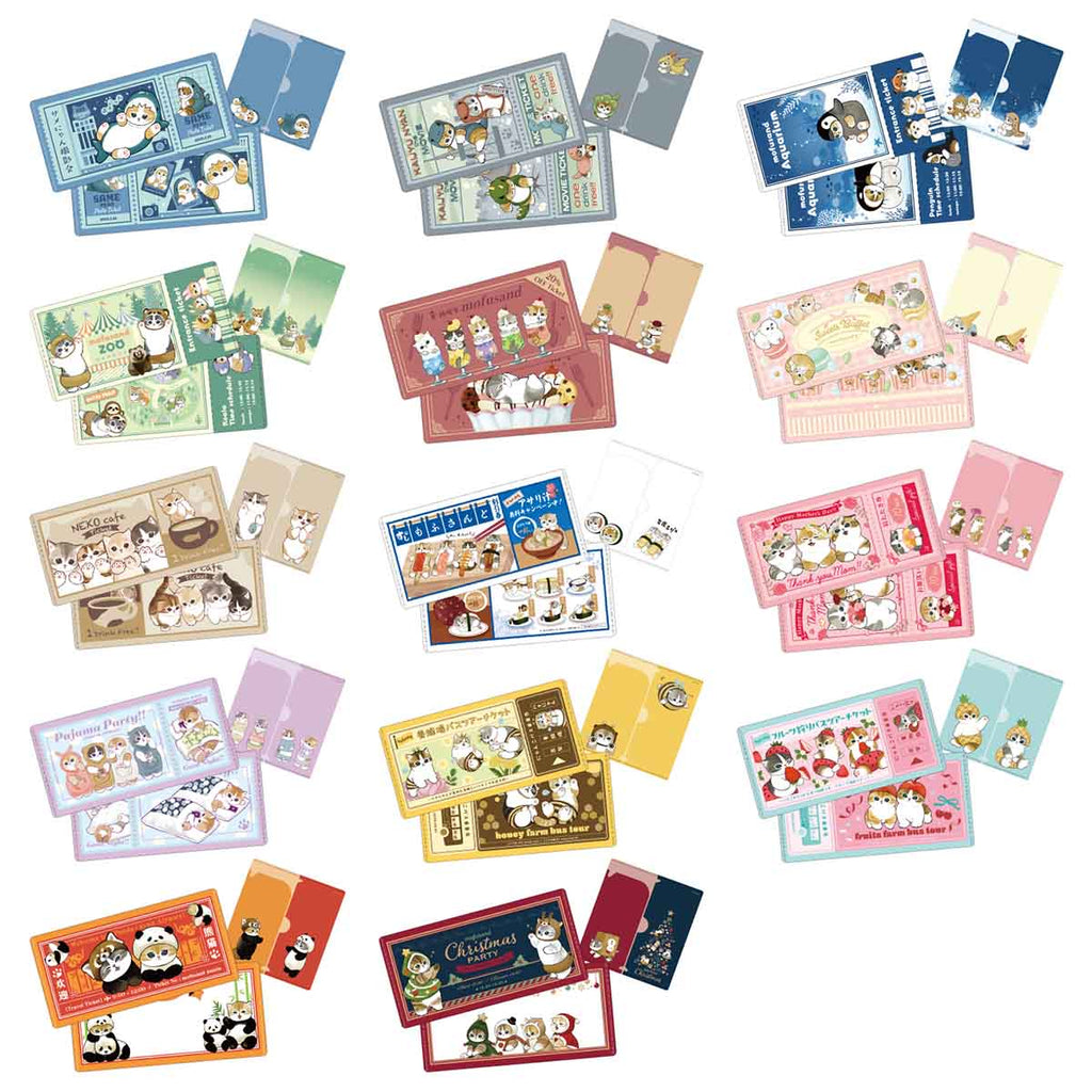 Mofusand Mitamemo Ticket File Series