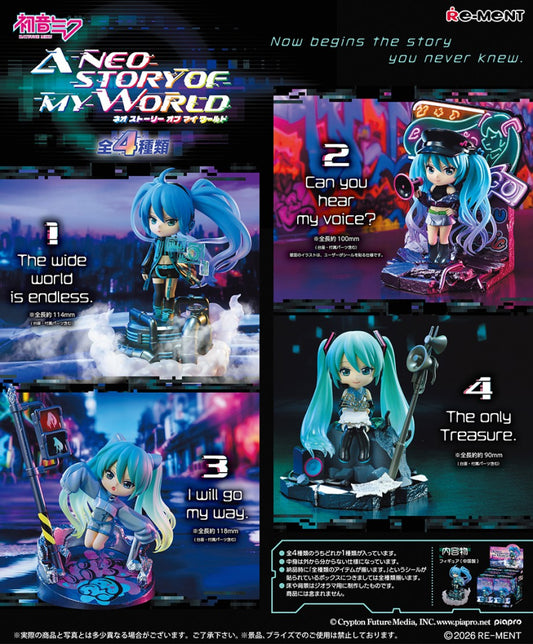 Re-Ment Hatsune Miku A Neostory of My World