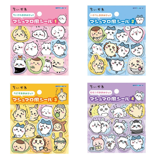 Ensky Chiikawa Marshmallow-style Stickers