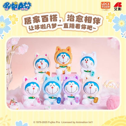 LDCX Lab Doraemon Lucky Cat Plush Blind Box Series