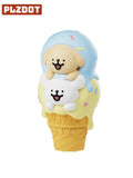 PLZDOT Maltese Summer Ice Cream