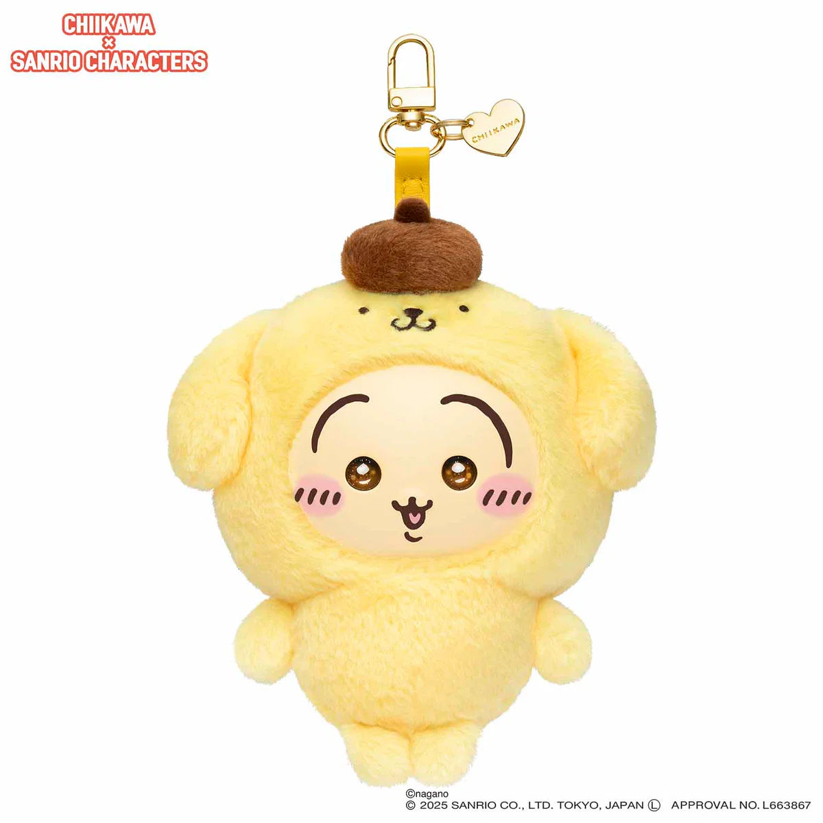 Chiikawa x Sanrio Characters Kiramekko Plush Usagi