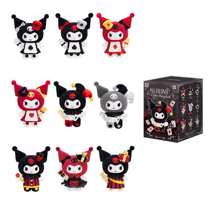 TOP TOY Sanrio Kuromi Poker Kingdom Series Plush Keychain Blind Box