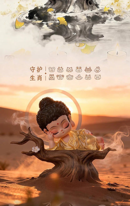Qingyifang 12 Zodiac Buddhist Guardians Blind Box Collection.