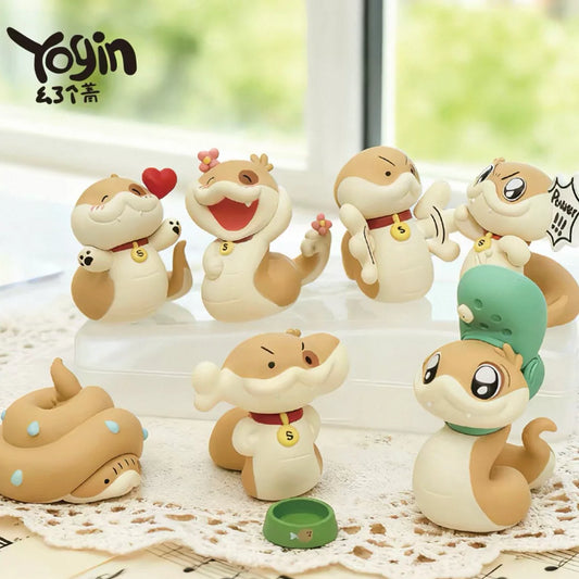 Sharkitty Snake Spot A Little Moody Mini Blind Box by Yogin